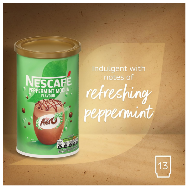 Nescafé Aero Peppermint Mocha Coffee Tub 4 x 250g